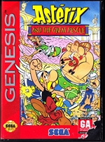 Sega Genesis Asterix and the Great Rescue Front CoverThumbnail